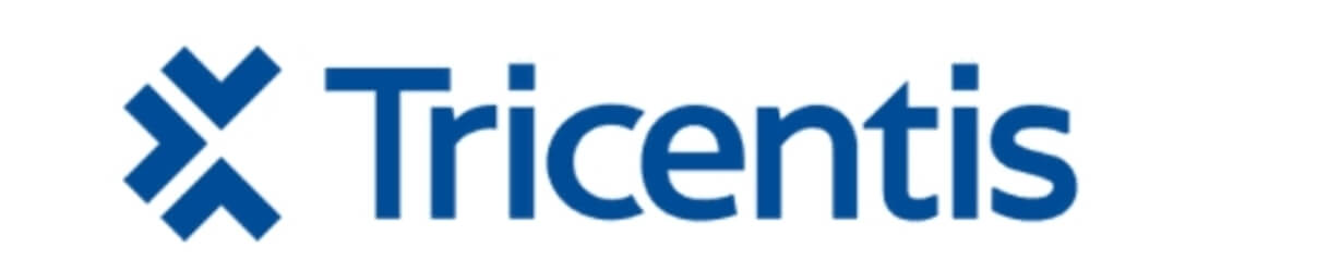 The logo of Tricentis Tosca.